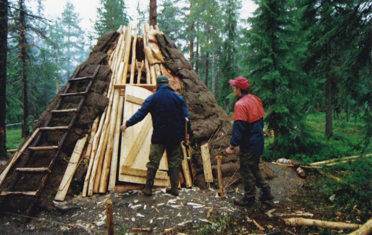 Dörren på plats. Foto:Sven-Åke Risfjell 