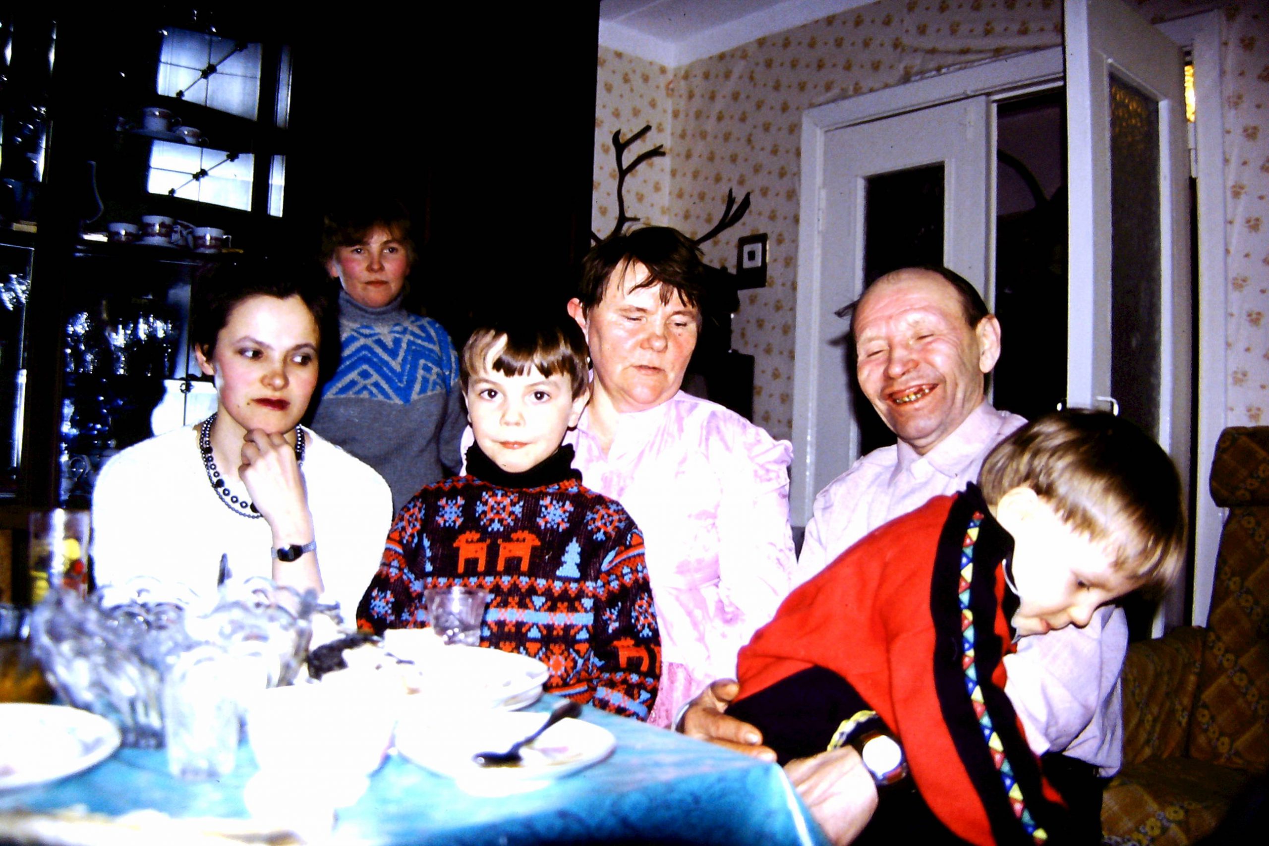 Hemma hos familjen Galkin. Foto Sven-Åke Risfjell