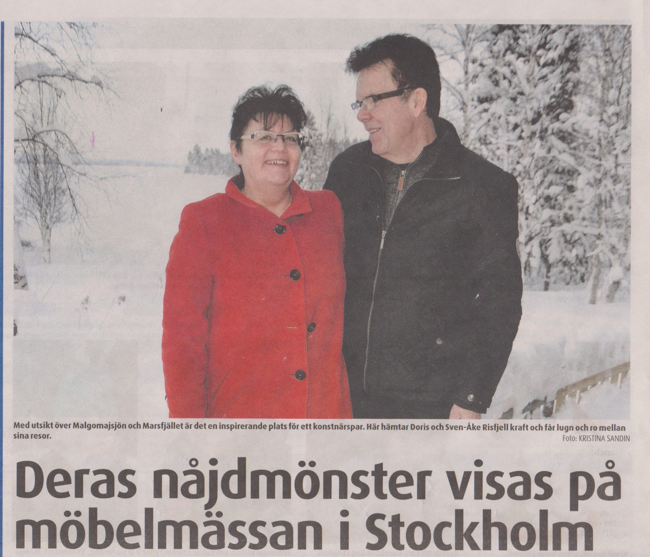 Lokaltidningen feb 2015.